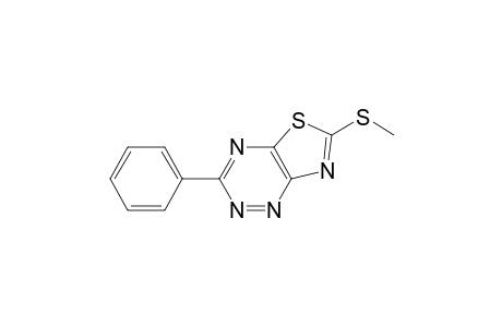 Thiazolo[5,4-e]-1,2,4-triazine, 6-(methylthio)-3-phenyl-