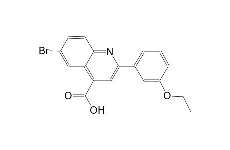 6-bromo-2-(3-ethoxyphenyl)-4-quinolinecarboxylic acid