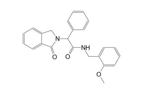 1H-isoindole-2-acetamide, 2,3-dihydro-N-[(2-methoxyphenyl)methyl]-1-oxo-alpha-phenyl-