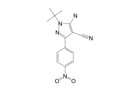 5-AMINO-1-TERT.-BUTYL-4-CYANO-3-(PARA-NITROPHENYL)-PYRAZOLE