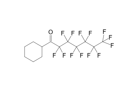 1-Cyclohexyl-2,2,3,3,4,4,5,5,6,6,7,7,7-tridecafluoro-heptan-1-one