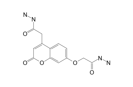 (7-HYDRAZINOCARBONYLMETHOXY-2-OXO-2H-CHROMEN-4-YL)-ACETIC-ACID-HYDRAZIDE
