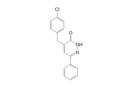 4-(4-Chlorobenzyl)-6-phenylpyridazin-3(2H)-one