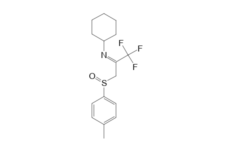 [S(S)]-2-(Z)-CYCLOHEXYLIMINO-3,3,3-TRIFLUOROPROPYL-1-PARA-TOLYLSULFOXIDE