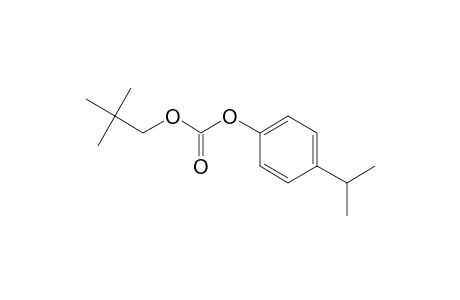 Carbonic acid, 4-isopropylphenyl neopentyl ester