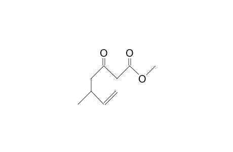 5-Methyl-3-oxo-6-heptenoic acid, methyl ester