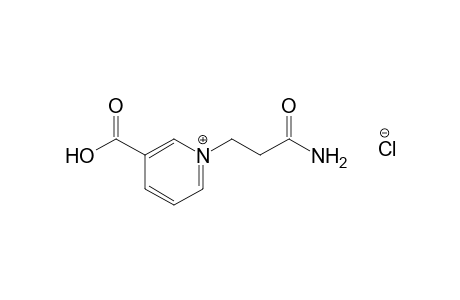 1-(2-carbamoylethyl)-3-carboxypyridinium chloride