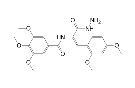 N-[(E)-2-(2,4-dimethoxyphenyl)-1-(hydrazinocarbonyl)ethenyl]-3,4,5-trimethoxybenzamide