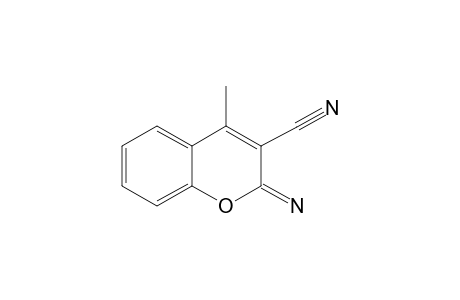 2-IMINO-4-METHYL-2H-1-BENZOPYRAN-3-CARBONITRILE