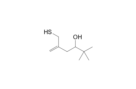 2-(Morcaptomethyl)-5,5-dimethyl-1-hexen-4-ol