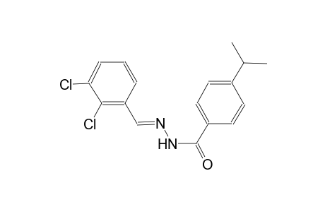 N'-[(E)-(2,3-dichlorophenyl)methylidene]-4-isopropylbenzohydrazide