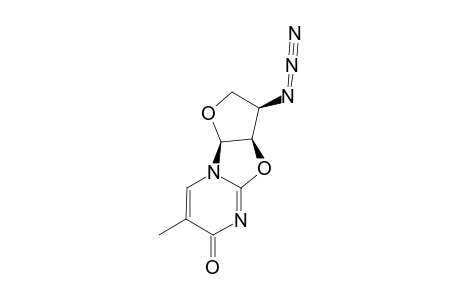 1-(2,2'-ANHYDRO-3'-AZIDO-3'-DEOXY-ALPHA-L-THREO-FURANOSYL)-THYMINE