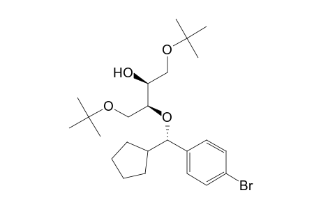 (2S,3S)-3-[(S)-(4-bromophenyl)-cyclopentyl-methoxy]-1,4-bis[(2-methylpropan-2-yl)oxy]butan-2-ol