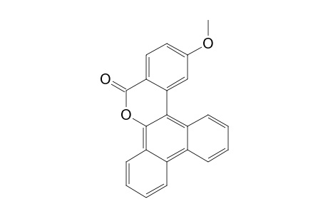 10H-Benzo[d]phenanthro[9,10-b]pyran-10-one, 13-methoxy-