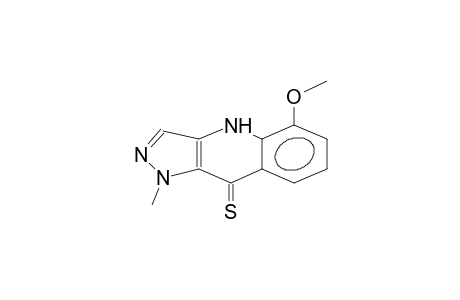 1-methyl-5-methoxy-4,9-dihydro-1H-pyrazolo[4,3-b]quinolin-9-thione