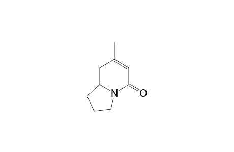 7-Methyl-1,2,3,5,8,8a-hexahydro-5-indolizinone