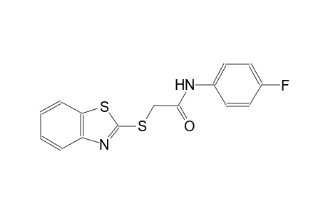 2-(1,3-benzothiazol-2-ylsulfanyl)-N-(4-fluorophenyl)acetamide