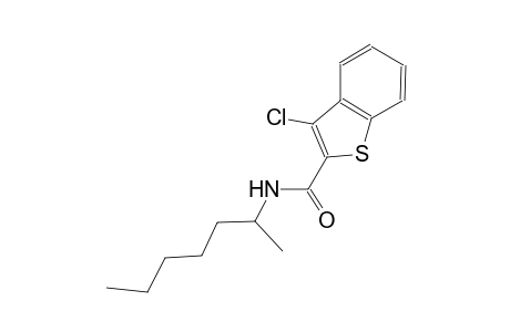 3-chloro-N-(1-methylhexyl)-1-benzothiophene-2-carboxamide