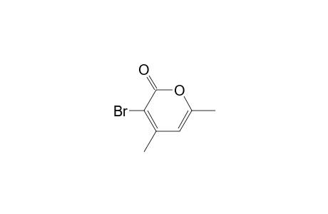 2H-Pyran-2-one, 3-bromo-4,6-dimethyl-