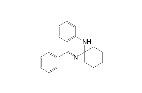 Spiro[cyclohexane-1,2'(1'H)-quinazoline], 4'-phenyl-