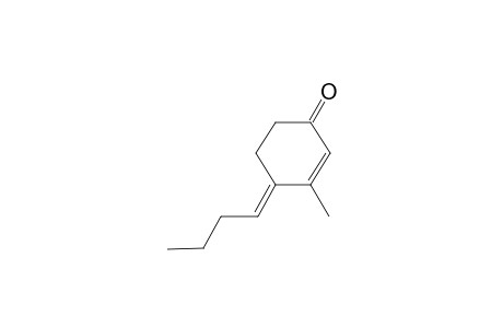 (E)-3-Methyl-4-butylidene-2-cyclohexen-1-one