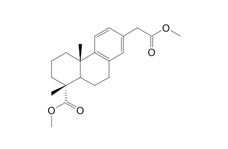 Methyl 13-[(methoxycarbonyl)methyl]-podocarpa-8,11,13-trien-16-oate
