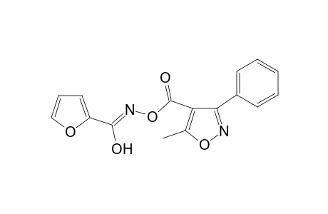 2-Furancarboximidic acid, N-[[(5-methyl-3-phenyl-4-isoxazolyl)carbonyl]oxy]-
