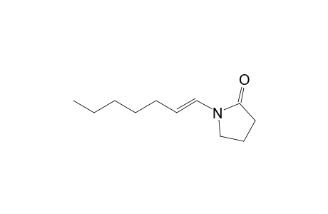 1-[(1E)-1-Heptenyl]-2-pyrrolidinone