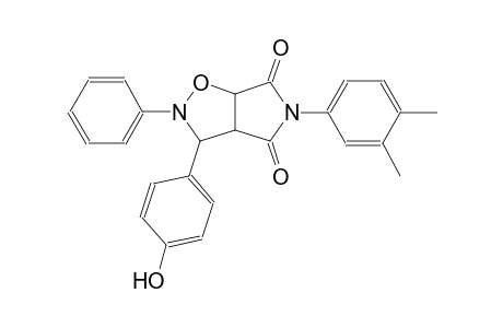 5-(3,4-dimethylphenyl)-3-(4-hydroxyphenyl)-2-phenyldihydro-2H-pyrrolo[3,4-d]isoxazole-4,6(3H,5H)-dione