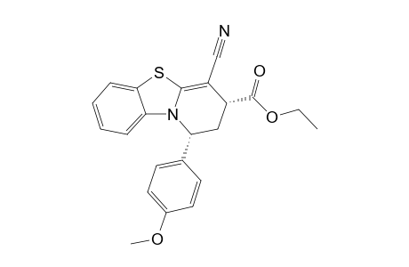 (1R,3R)-4-cyano-1-(4-methoxyphenyl)-2,3-dihydro-1H-pyrido[2,1-b][1,3]benzothiazole-3-carboxylic acid ethyl ester