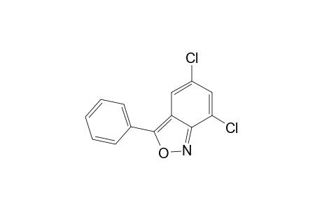 2,1-Benzisoxazole, 5,7-dichloro-3-phenyl-