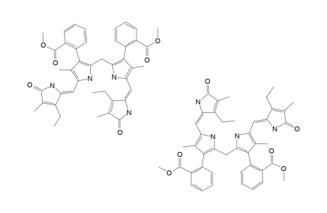 3,17-DIETHYL-8,12-BIS-(ORTHO-METHOXYCARBONYLPHENYL)-2,7,13,18-TETRAMETHYL-(10H,21H,23H,24H)-BILIN-1,19-DIONE