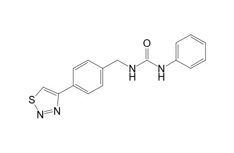 1-phenyl-3-[p-(1,2,3-thiadiazol-4-yl)benzyl]urea