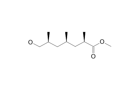 METHYL-(2R,4R,6S)-7-HYDROXY-2,4,6-TRIMETHYLHEPTANOATE