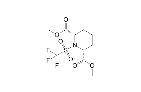 Dimethyl N-trifluoromethanesulfonyl-cis-2,6-piperidinedicarboxylate