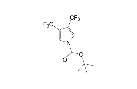 3,4-bis(trifluoromethyl)pyrrole-1-carboxylic acid, tert-butyl ester