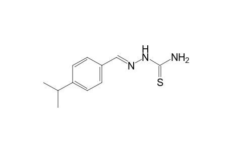 p-isopropylbenzaldehyde, thiosemicarbazone