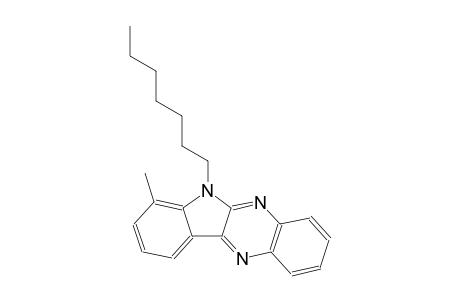 6-heptyl-7-methyl-6H-indolo[2,3-b]quinoxaline