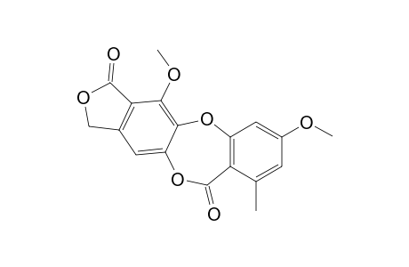 10H-Isobenzofuro[5,6-b][1,4]benzodioxepin-3,10(1H)-dione,4,7-dimethoxy-9-methyl-
