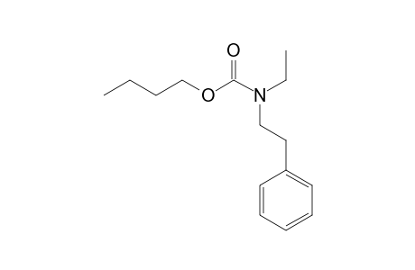 Carbonic acid, monoamide, N-(2-phenylethyl)-N-ethyl-, butyl ester