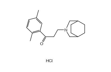 3-(3-AZABICYCLO[3.2.2]NON-3-YL)-2',5'-DIMETHYLPROPIOPHENONE, HYDROCHLORIDE