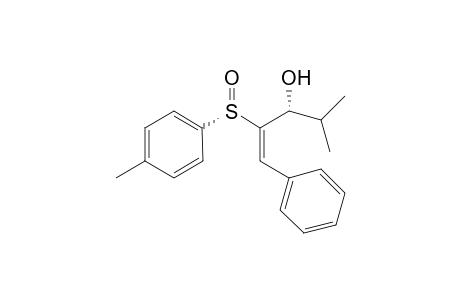 (3R)-(E)-4-Methyl-1-phenyl-2-[(S)-p-tolylsulfinyl]pent-1-en-3-ol