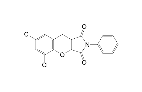 5,7-Dichloro-2-phenyl-9,9a-dihydro-3aH-chromeno[2,3-c]pyrrole-1,3-dione