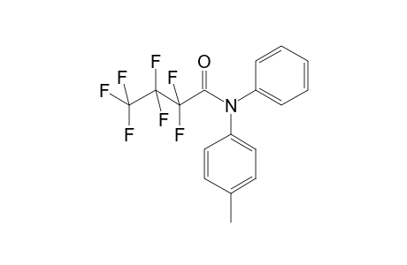 2,2,3,3,4,4,4-Heptafluoro-N-phenyl-N-(p-tolyl)butanamide