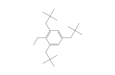 Benzene, 1,3,5-tris(2,2-dimethylpropyl)-2-ethyl-