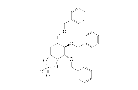 (1R,2S,3S,4R,5R)-3,4-Di-O-benzyl-5-benzyloxymethyl-1,2-O,O-sulfonylcyclohexane-1,2,3,4-tetraol