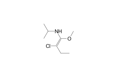 1-Buten-1-amine, 2-chloro-1-methoxy-N-(1-methylethyl)-