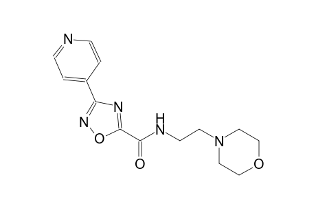 1,2,4-oxadiazole-5-carboxamide, N-[2-(4-morpholinyl)ethyl]-3-(4-pyridinyl)-
