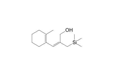 (E)-3-(Methylcyclohex-1-en-1-yl)-2-(trimethylsilylmethyl)prop-2-en-1-ol