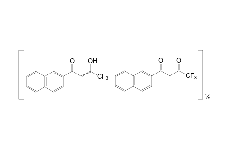 1-(2-naphthyl)-4,4,4-trifluoro-1,3-butanedione